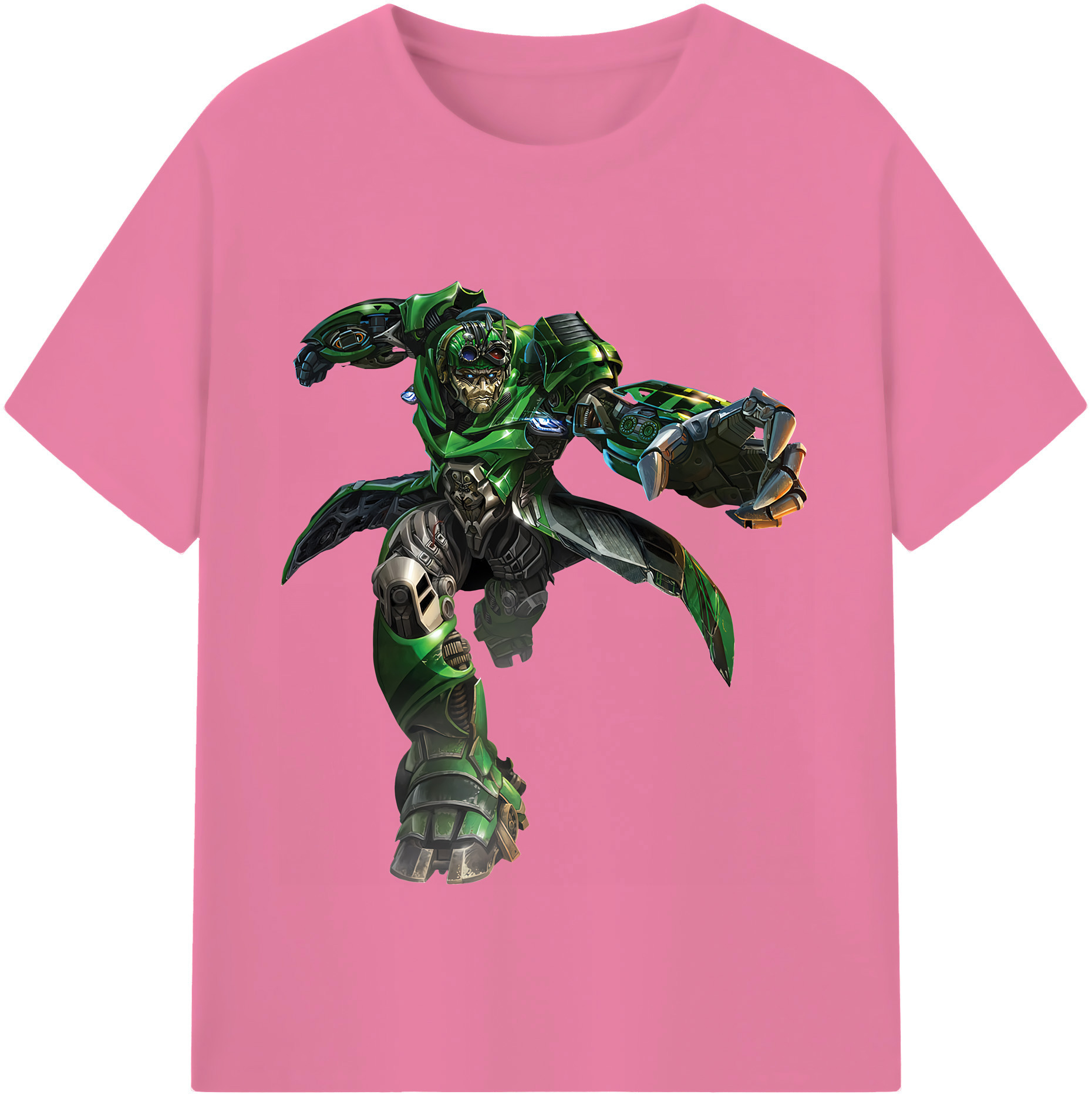 （画像用） Transformers トランスフォーマー 綿100％半袖Tシャツ（フロントプリント）